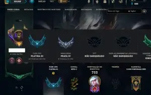 Prata 4 com TODOS os champs e 159 Skins ( Nivel 738 )