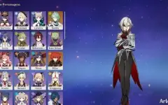 Conta Genshin AR 49 Arlechino + Assinatura + Baizhu