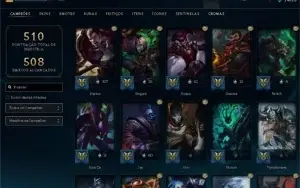 Conta de lol barata