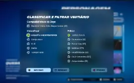 Conta de fortnite com várias skins