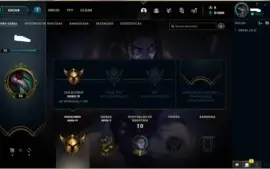 CONTA LEAGUE OF LEGENDS OURO IV