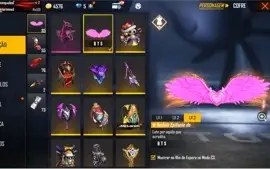 CONTA FREE FIRE MUITO GEMADA MAIS DE 1000 REAIS GASTO