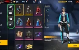 CONTA FREE FIRE MUITO GEMADA MAIS DE 1000 REAIS GASTO