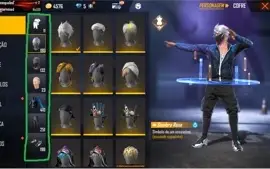 CONTA FREE FIRE MUITO GEMADA MAIS DE 1000 REAIS GASTO