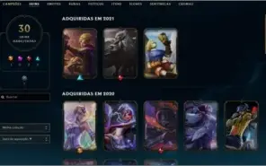 VENDO CONTA LOL E VALORANT COM SKINS BARATA PRA VENDER LOGO