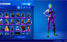conta fortnite s2+ skins exclusivas