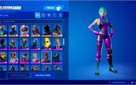 conta fortnite s2+ skins exclusivas