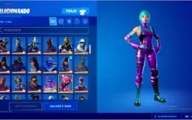 conta fortnite s2+ skins exclusivas