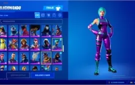 conta fortnite s2+ skins exclusivas