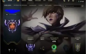 conta league of legends diamante 2