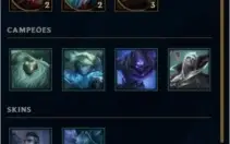 Diamante, 96camp, 65skins (10lend, DJ Sona e Annie Hextech)