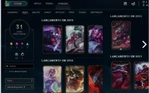 PLATINA II ~ 78 CHAMPS ~ 31 SKINS ~ 99 ÍCONES MEGA OFERTA