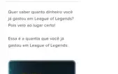 League of legends conta level 104