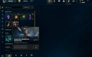 Platina 1 com 22 Champs e 7 Skins + 1 Fragmento