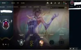 Conta LoL Prata II com E-mail de criação