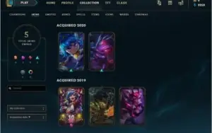 Conta Legue of legends Prata 3 Skins e mmr bom