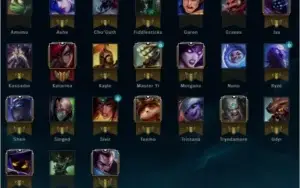 Conta Gold, 24 Champions, 5 Skins.