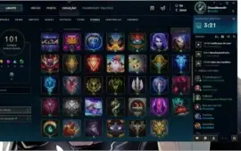 conta league of legends