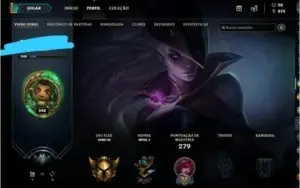 conta league of legends