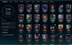 conta league of legends