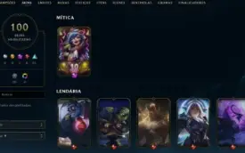 Conta League of Legends Full Acesso - 158 Champs e 100 Skins