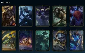 Conta League of Legends Full Acesso - 158 Champs e 100 Skins