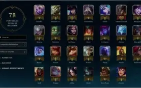 Conta LOL, Prata 3, 28 Champs.