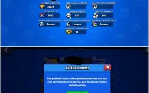Conta Brawl Stars lvl 102 semi full com skin muito raras!!!