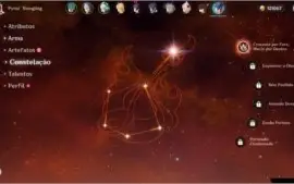 Conta de Genshin Impact AR10 Diluc2x + Char4* Constelação