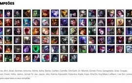 Conta prata 4 com 47 Skins e 84 Champs