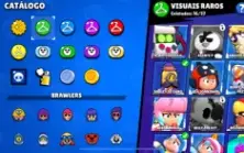 Conta Brawl stars 3 lendárias tá bem top ganhei o chester!!