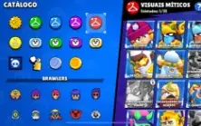Conta Brawl stars 3 lendárias tá bem top ganhei o chester!!