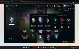 vendo conta de lol abaixo do preço