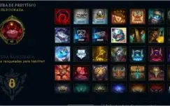 CONTA LEAGUE OF LEGENDS - 104 CHAMPS - 67 SKINS - UNRANKED
