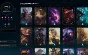 Conta ouro 2 com 223 skins