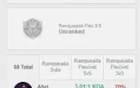 Conta League of legends MMR ALTO