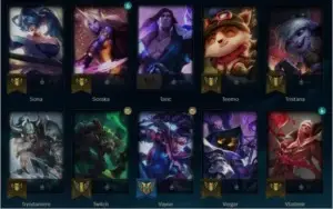 conta lol level 81