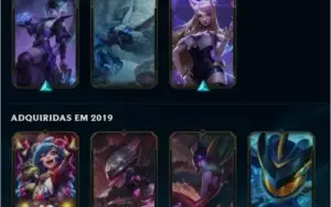 conta lol level 81