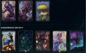 conta lol level 81