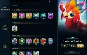 Conta DIAMANTE TFT - 1231 Skins LOL - Ex Challenger SoloQ