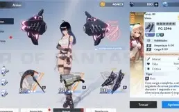 Conta Tower of Fantasy Nemesis e outros SSR