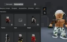Conta Roblox criada em 2017, com vários intens de robux.