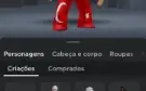Conta Roblox criada em 2017, com vários intens de robux.