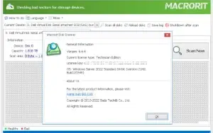 Macrorit Disk Scanner 6 Edição Tecnica