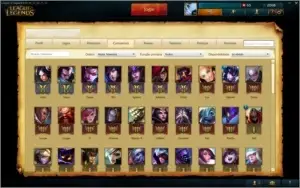 Conta LoL plat s6 | 80 champ | 28 skins + pursefire ez