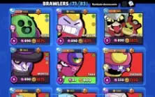 Conta Brawl stars muito bem upada com skins raras!!