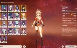 5⭐ Zhongli, Raiden Shogun, Yoimiya, Ayaka, Keqing e Jean