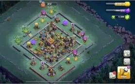 Clash of Clans cv12 full + Casa construtor 9 quase full