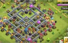 Clash of Clans cv12 full + Casa construtor 9 quase full