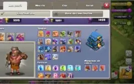 Clash of Clans cv12 full + Casa construtor 9 quase full